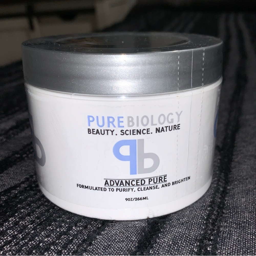 Pure Biology Clay Face Mask Advanced Pure Biology Makeup 9 oz (BRAND NEW)